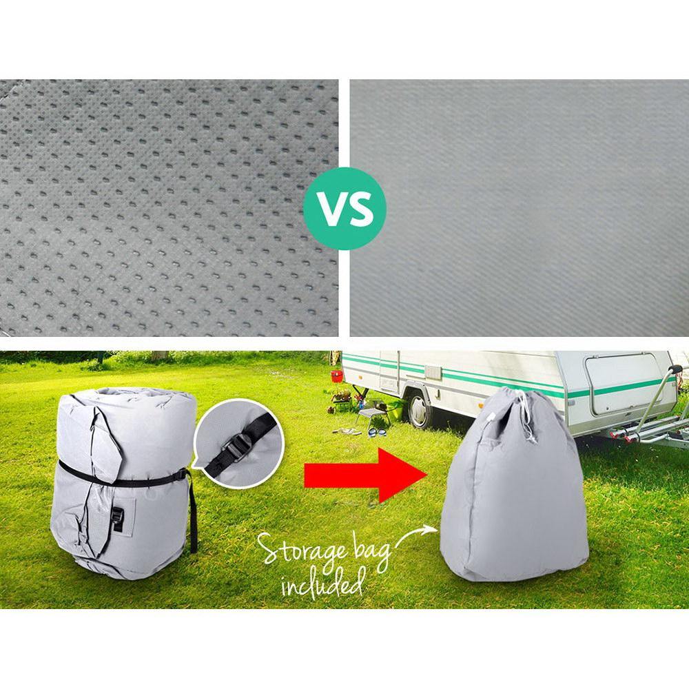 14-16ft Caravan Cover 4 Layer UV Water Resistant - Leisure Outdoors