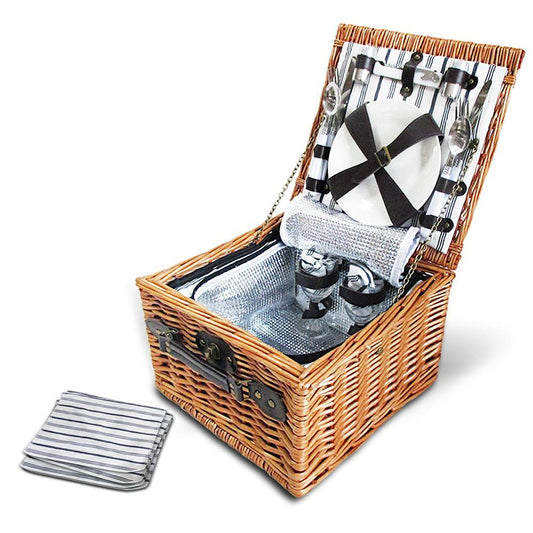 2 Person Outdoor Picnic Basket - Leisure Outdoors