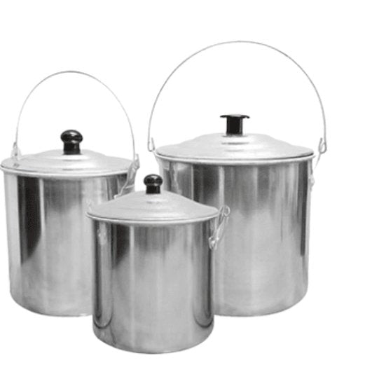 3 Piece Camping Billy Can Set - Leisure Outdoors