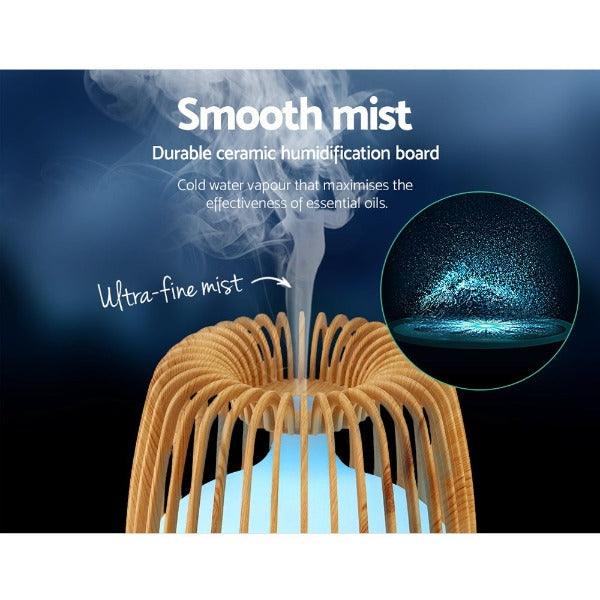 4-In-1 Aroma Diffuser - Aromatherapy Humidifier Purifier - Leisure Outdoors