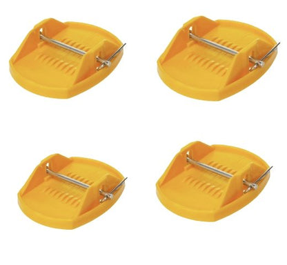 Supex Caravan Stabilized Jack Pads - 4 Pack Trailer - Yellow - Leisure Outdoors