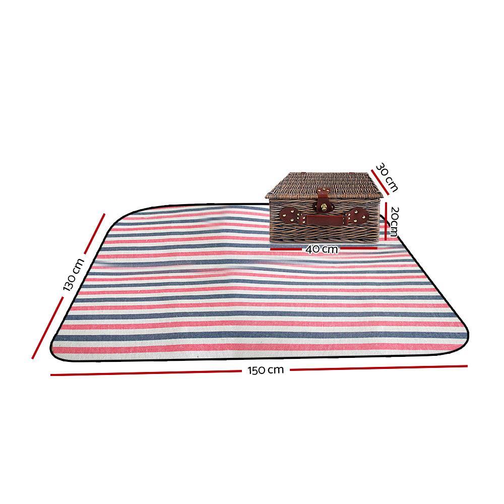 4 Person Outdoor Picnic Basket - Leisure Outdoors