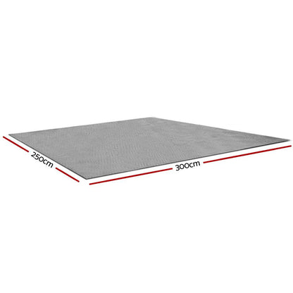 Weisshorn 6M Annex Matting Pack of 2x 3 x2.5m Floor Mats Mesh Camping Picnic - Leisure Outdoors