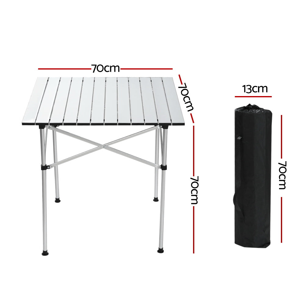 Camping Portable Table Roll Up