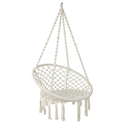 Hanging Swing Chair Hammock - Cream