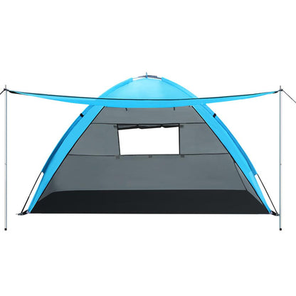 Weisshorn Camping Tent Beach Tents Hiking Sun Shade Shelter Fishing 2-4 Person - Leisure Outdoors