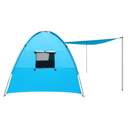 Weisshorn Camping Tent Beach Tents Hiking Sun Shade Shelter Fishing 2-4 Person - Leisure Outdoors