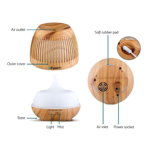 Aroma Diffuser - Aromatherapy Humidifier Purifier Essential Oils - Leisure Outdoors