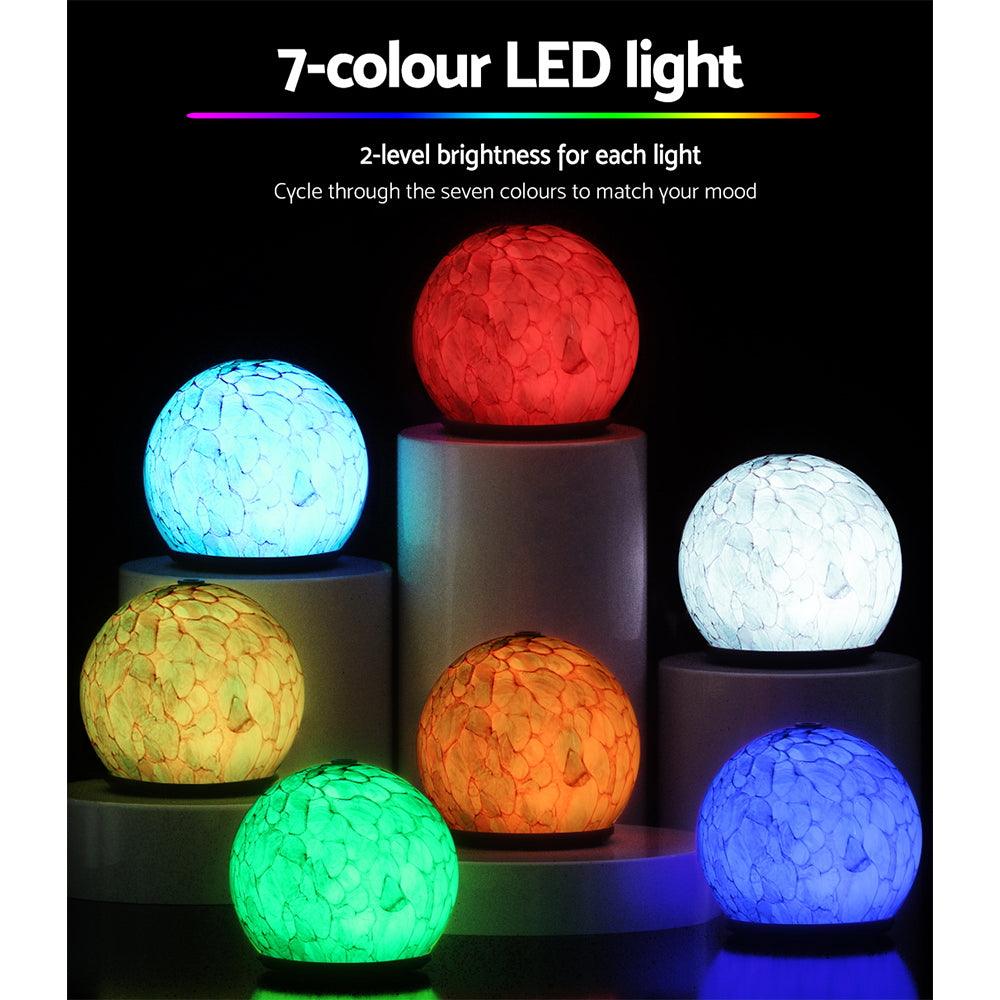 Aroma Diffuser LED Light Glass Essential Oil - Leisure Outdoors