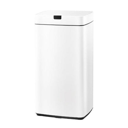 Automatic Motion Sensor Rubbish Bin 45L - White - Leisure Outdoors