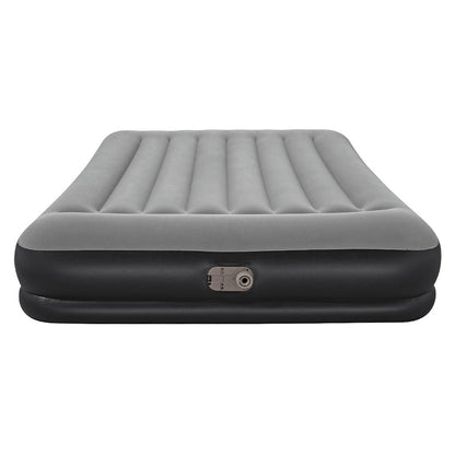 Bestway Air Bed Beds Mattress Premium Inflatable Built-in Pump Queen Size - Leisure Outdoors