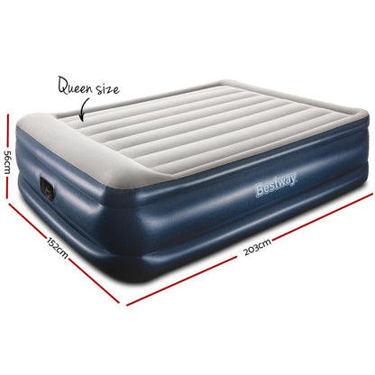 Bestway Camping Air Bed Inflatable Mattress - Queen - Leisure Outdoors