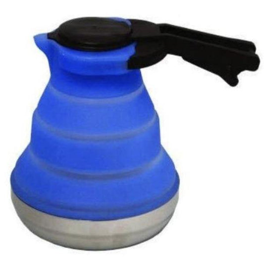 Camping Collapsible Stovetop Silicone Kettle 1.8L - Leisure Outdoors