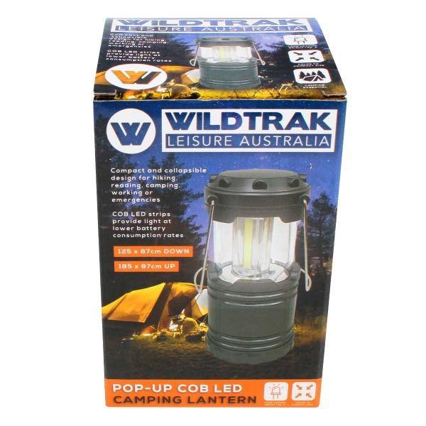 Camping Pop Up COB LED Lantern - Leisure Outdoors