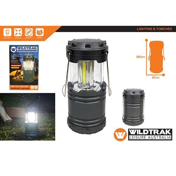 Camping Pop Up COB LED Lantern - Leisure Outdoors