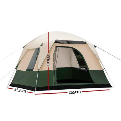 Camping Pop Up Tent - 4 Person - Leisure Outdoors