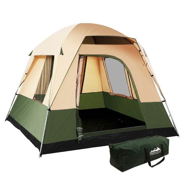 Camping Pop Up Tent - 4 Person - Leisure Outdoors