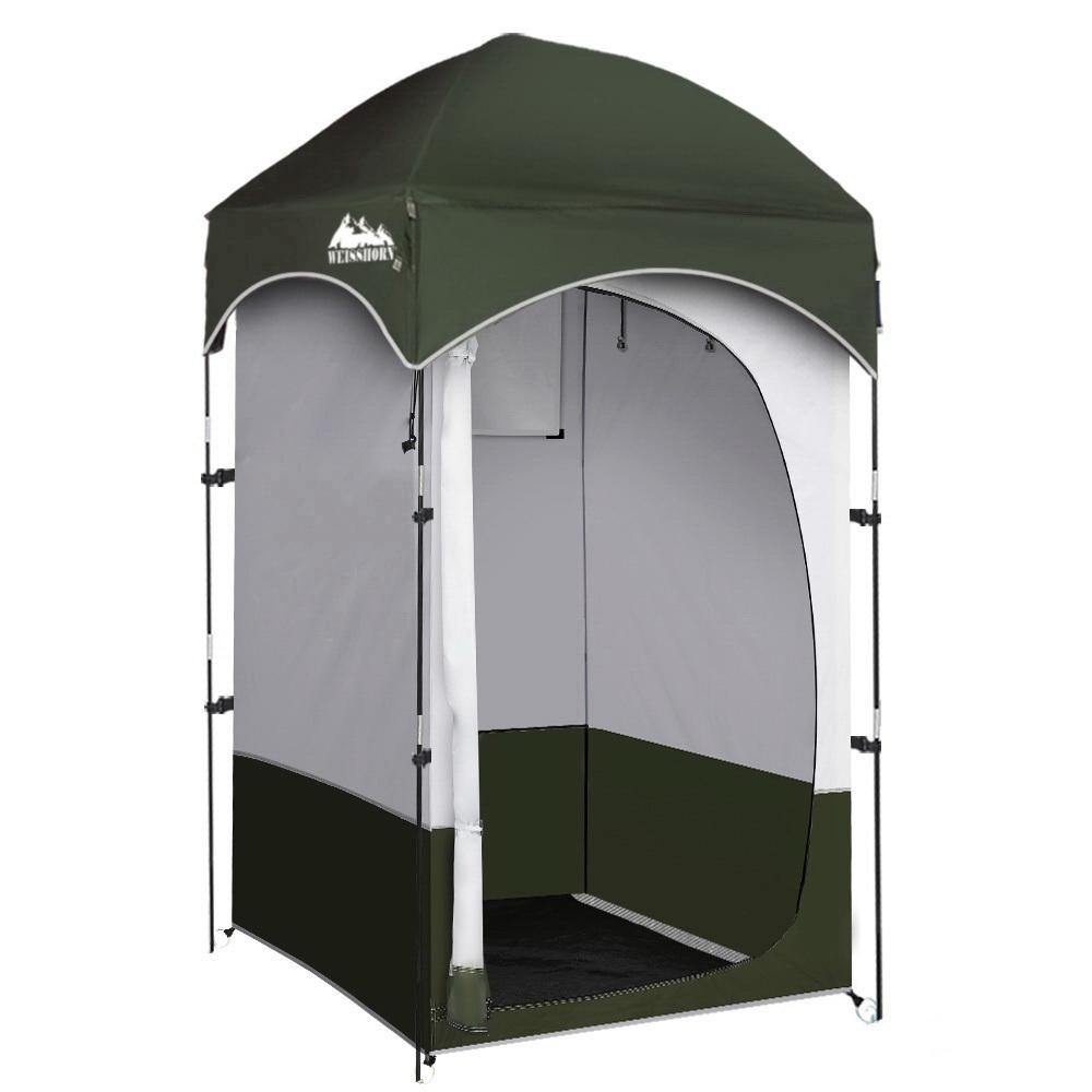 Camping Shower / Toilet Changing Room Tent - Leisure Outdoors