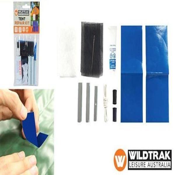 Camping Tent Repair Kit - 13 Piece - Leisure Outdoors