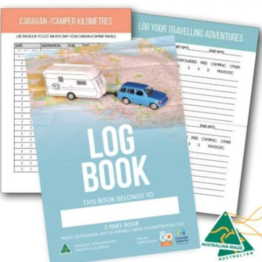 Caravan & Camper Travel Log Book - Leisure Outdoors