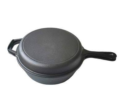 Cast Iron Camp Dutch Oven And Skillet Set