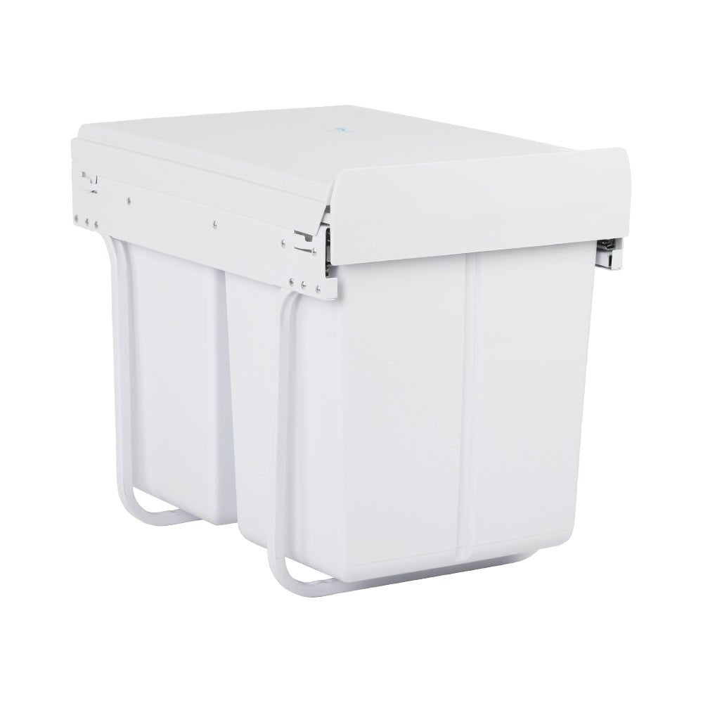 Cefito 2x20L Pull Out Bin - White