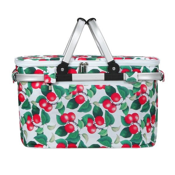 Collapsible Insulated Picnic Cooler Carry Basket - Bloom