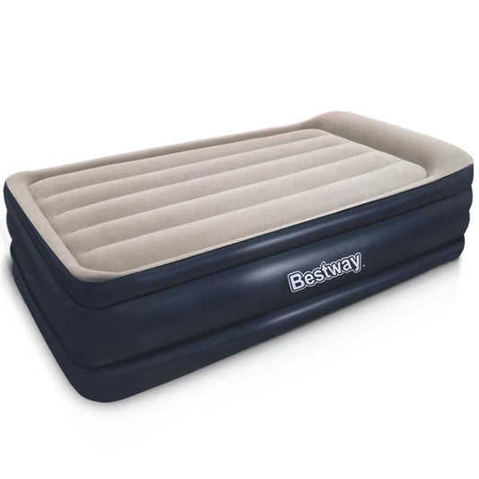 Deluxe Inflatable Air Bed Mattress - Single Size - Leisure Outdoors