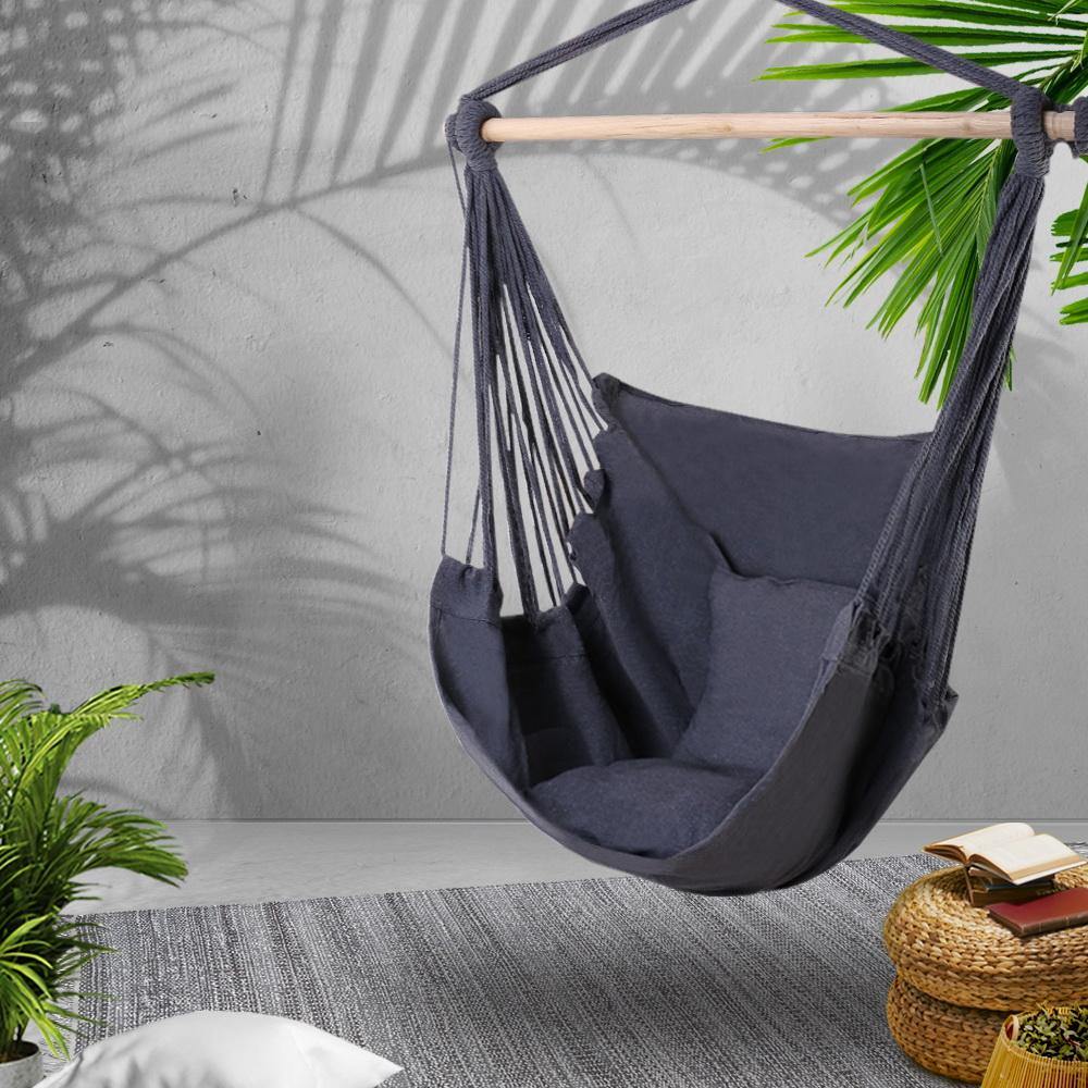 Portable swinging hammock discount chair