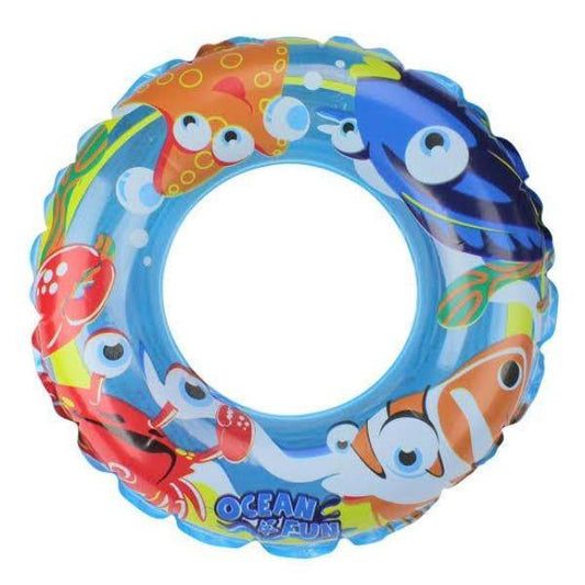 Inflatable Swim Ring 50cm - Pool Sea Design - Leisure Outdoors