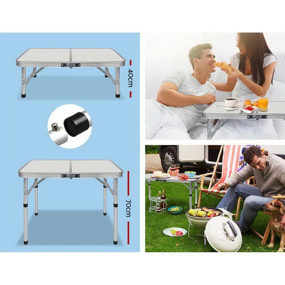 Outdoor Portable Foldable Kitchen Camping Table - Leisure Outdoors