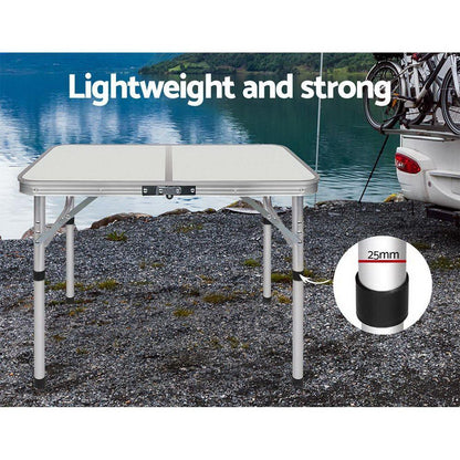 Outdoor Portable Foldable Kitchen Camping Table - Leisure Outdoors