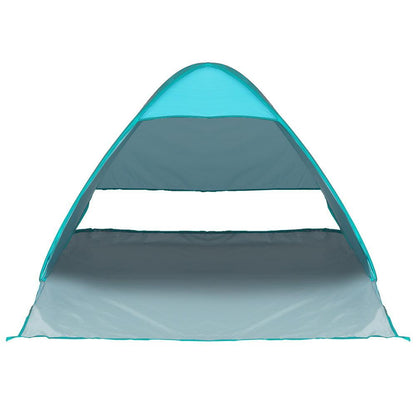 Pop Up Beach Tent Camping Hiking 3 Person Sun Shade Fishing Shelter - Leisure Outdoors