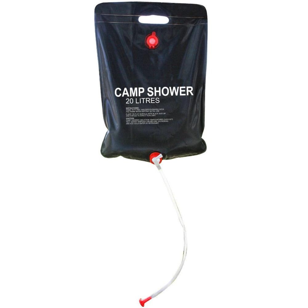 Portable Camping Solar Shower - 20L - Leisure Outdoors