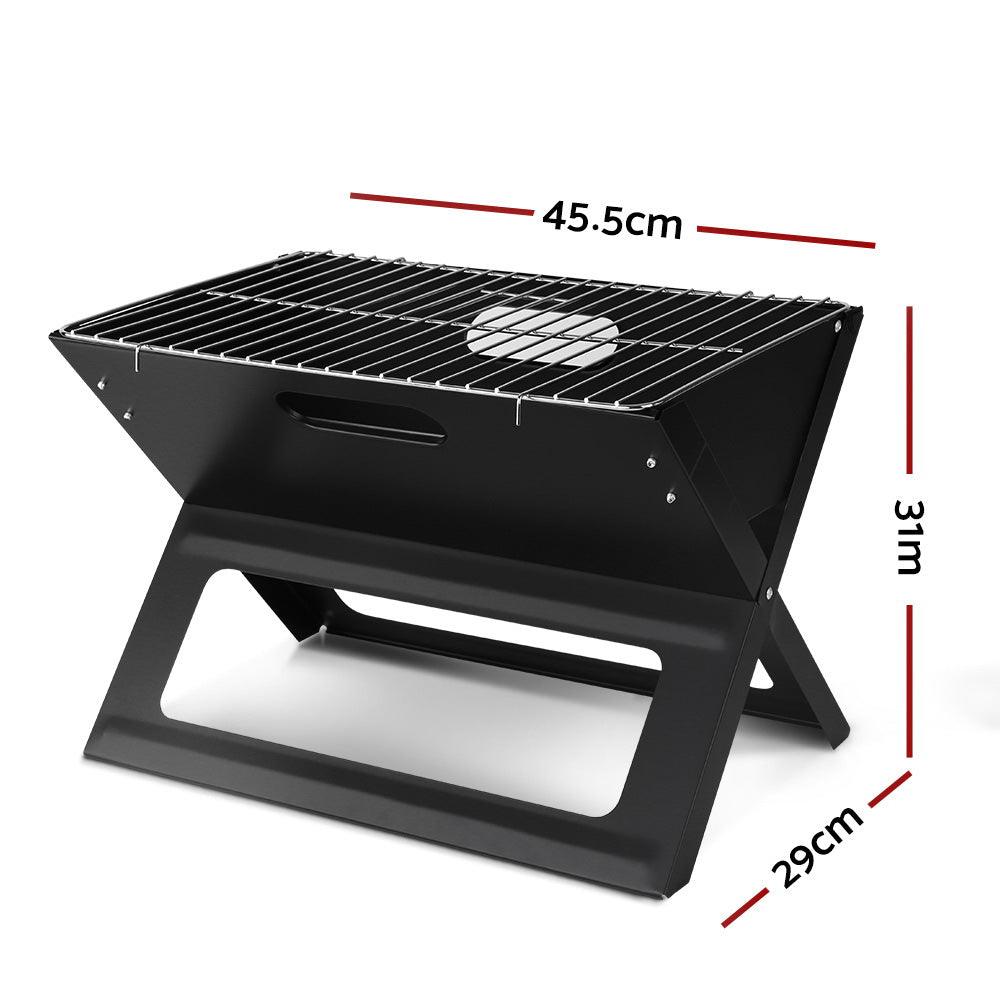 Portable Charcoal BBQ Grill - Leisure Outdoors