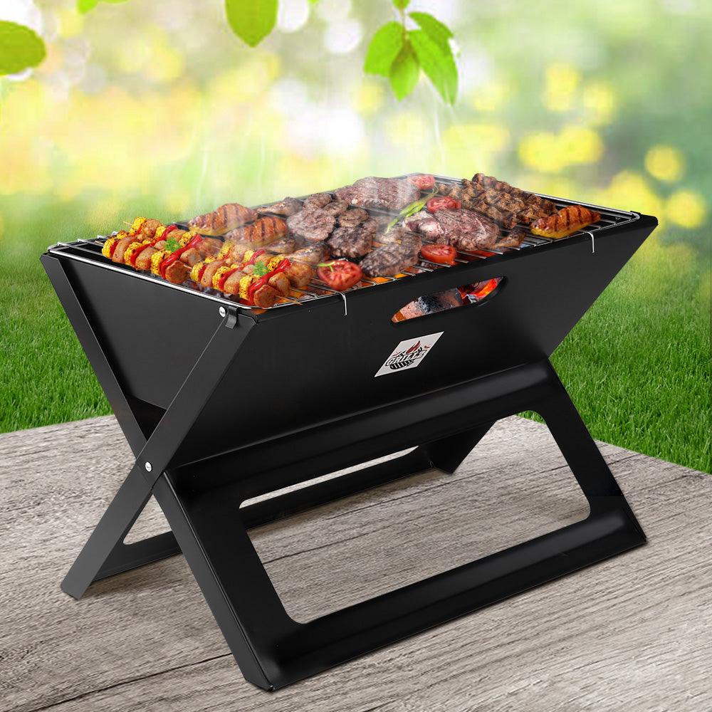 Portable Charcoal BBQ Grill - Leisure Outdoors