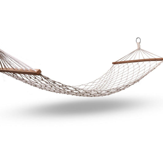 Portable Swing Hammock Bed - Cream - Leisure Outdoors