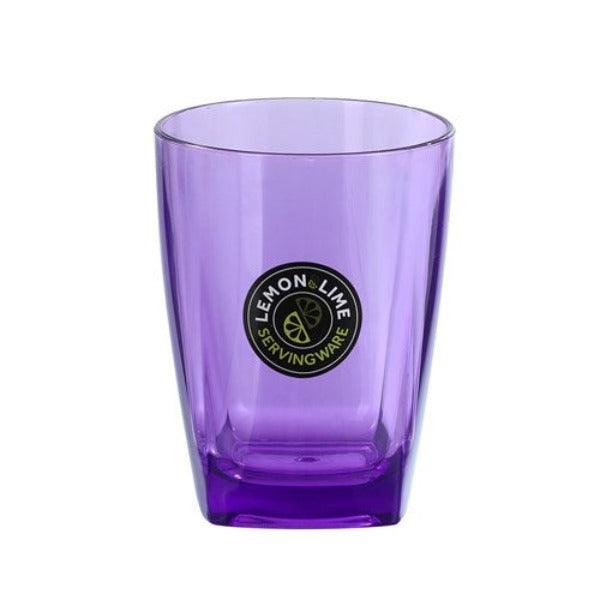 Set Of 8 - Deco Drinking Glass Tumbler - BPA Free - Leisure Outdoors