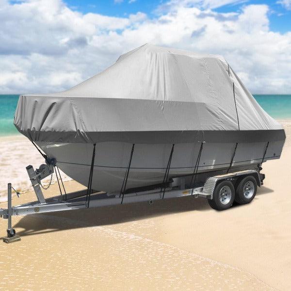 Waterproof Boat Cover - 17 - 19ft - Leisure Outdoors