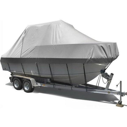 Waterproof Boat Cover - 17 - 19ft - Leisure Outdoors